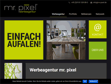 Tablet Screenshot of mr-pixel.de